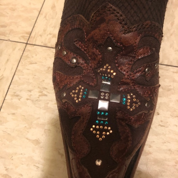 Women's Corral Vinatage Boots Style C1104 Python - Picture 5 of 8